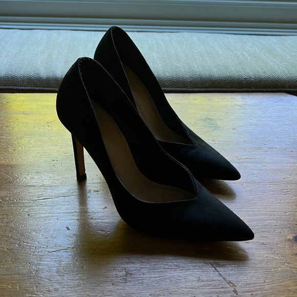 Zara sued black pumps 38 - Picture 3 of 7